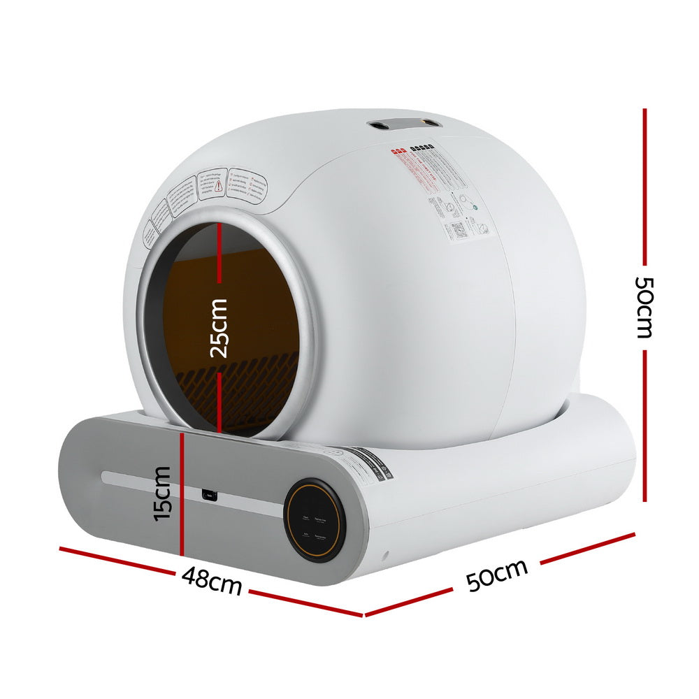 Automatic Cat Litter Box Self-Cleaning And App Control 9L