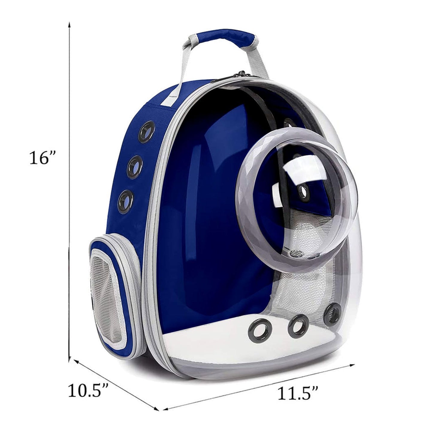 Floofi Space Capsule Backpack - Model 2 (Blue) FI-BP-110-FCQ