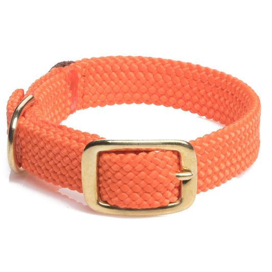 Mendota Doublebraided Collar 18" ORANGE