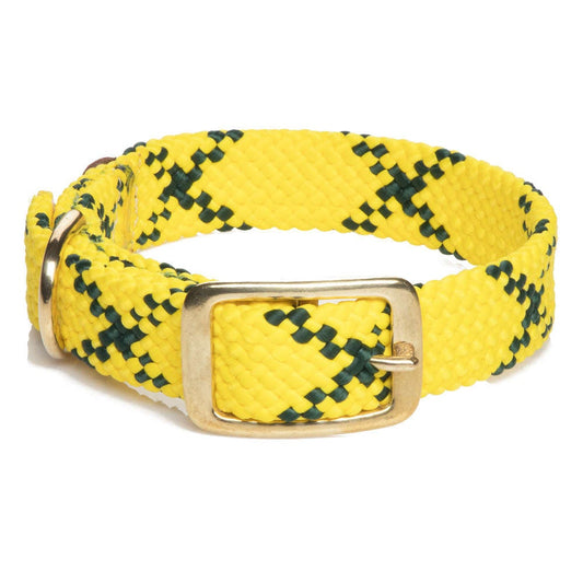 Mendota Doublebraided Collar 24" HI VIZ YELLOW