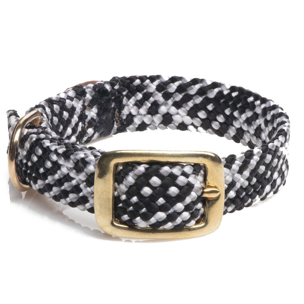 Mendota Doublebraided Junior Collar 12"SALT&PEPPER