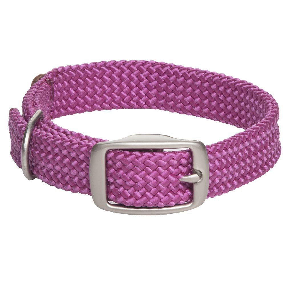 Mendota Doublebraided Junior Collar 12" RASPBERRY