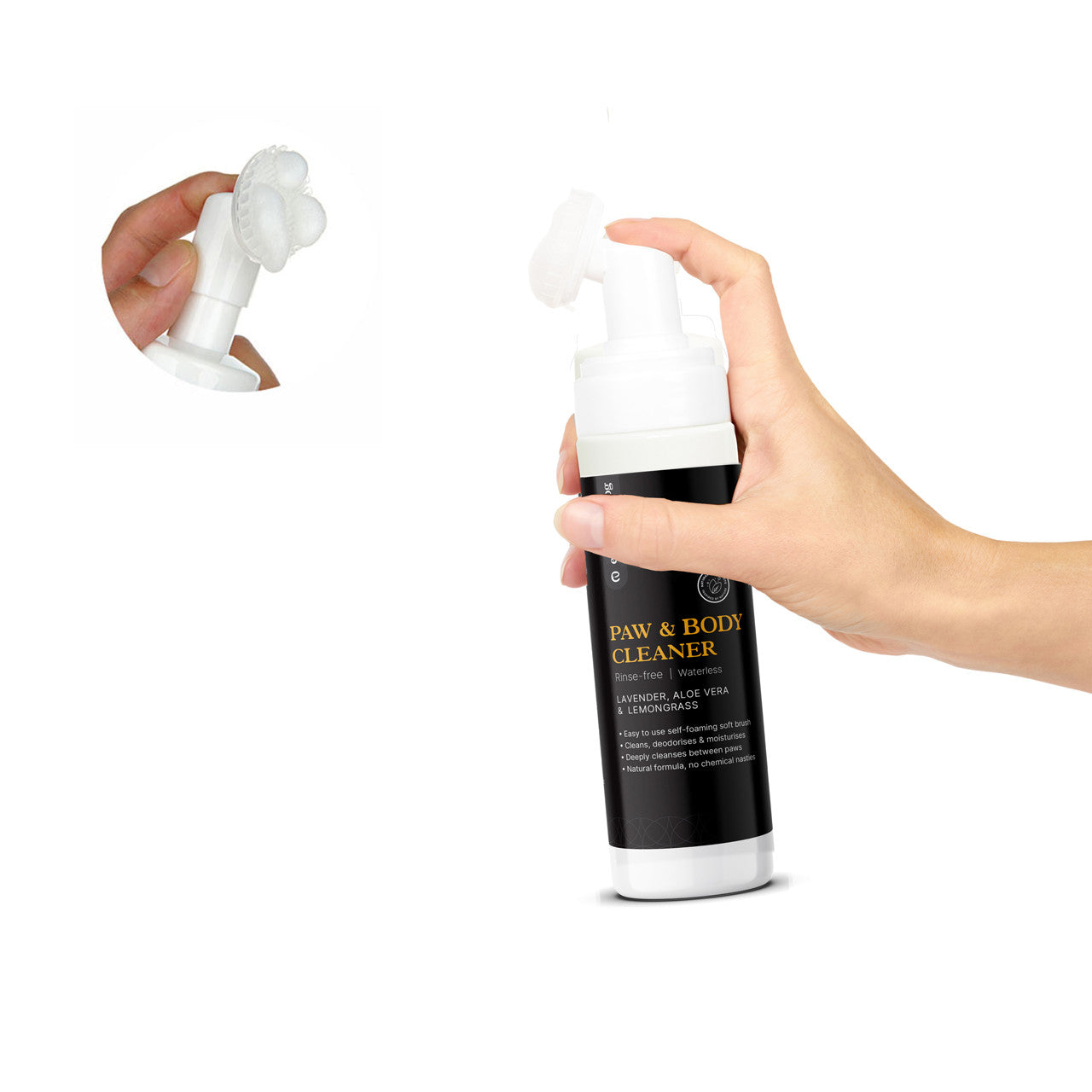 Rinse Free Paw and Body Cleaner Foam