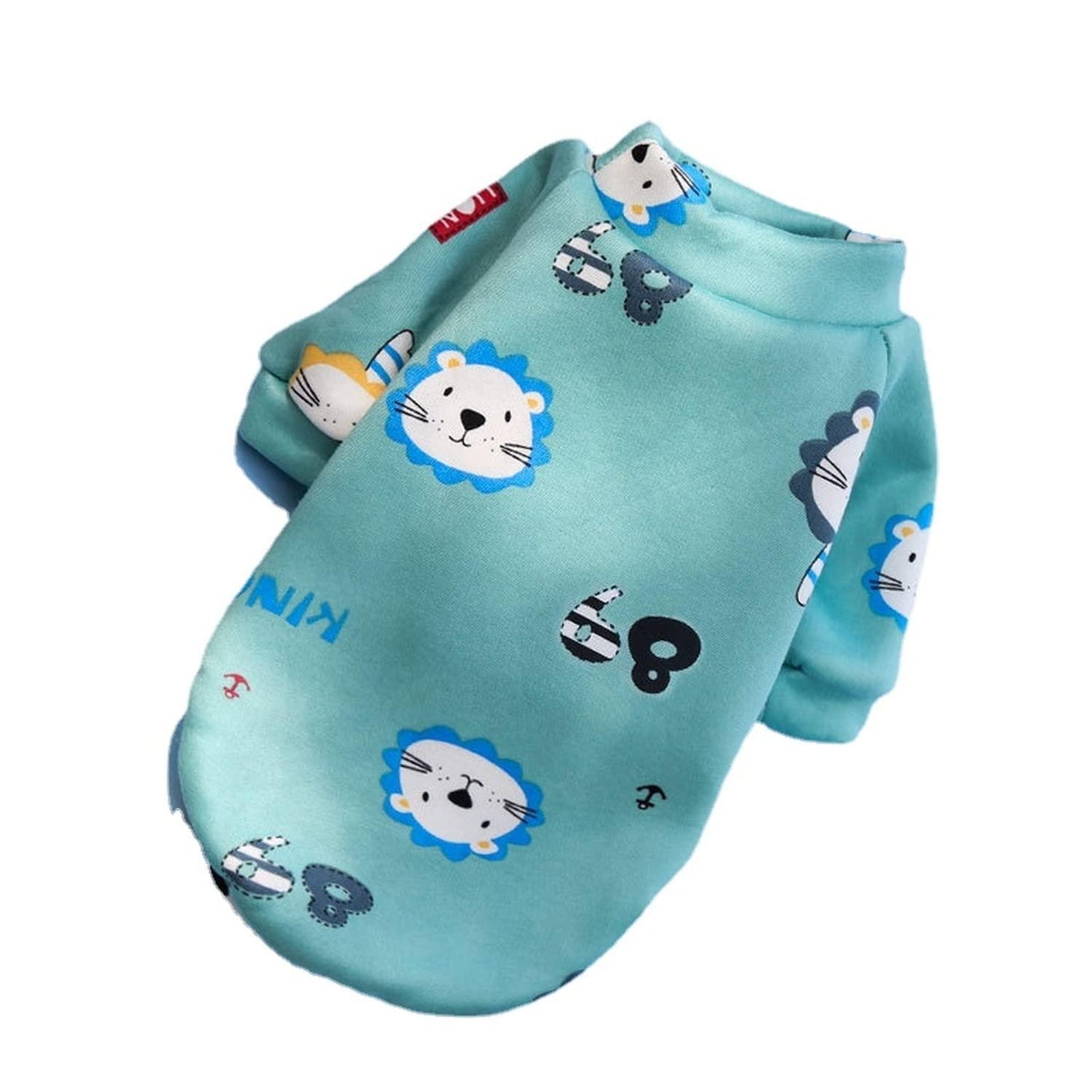 XS Cute Pet Dog Warm Jumper Sweater Clothes Cat Knitwear Knitted Coats Winter - Yellow Giraffe