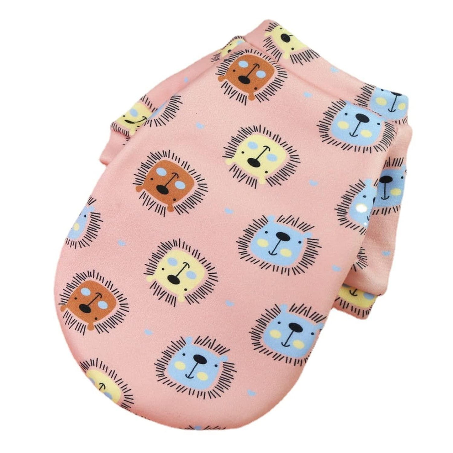 S Size Cute Pet Dog Warm Jumper Sweater Clothes Cat Knitwear Knitted Coats Winter - Pink Strawberry