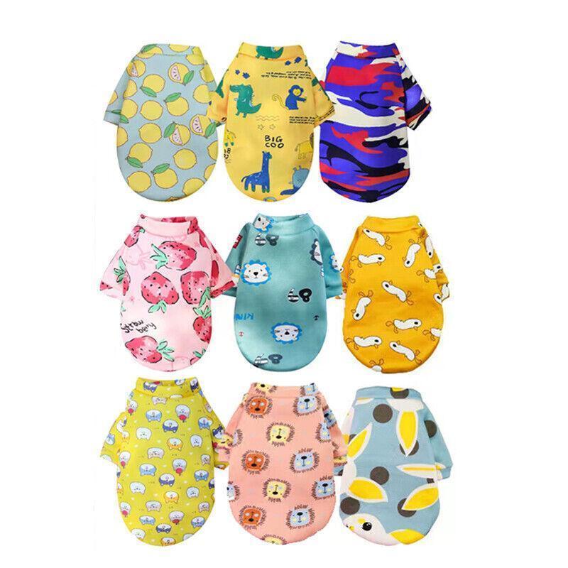M Size Cute Pet Dog Warm Jumper Sweater Clothes Cat Knitwear Knitted Coats Winter - Yellow Duck