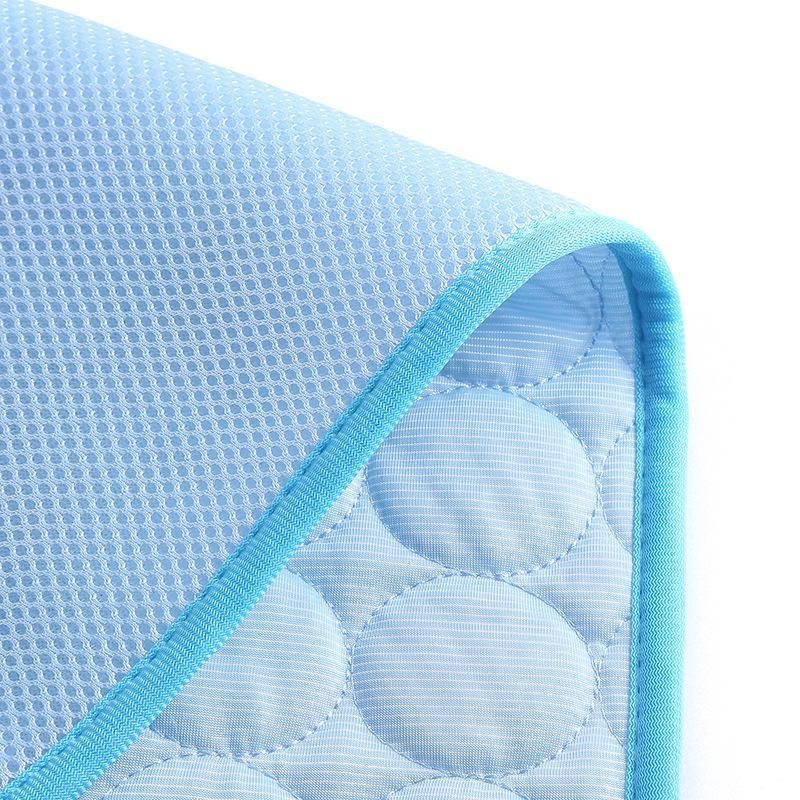 Pet Cool Gel Mat Dog Cat Bed Non-Toxic Breathable Summer Pad 5 Sizes Dog Pad - XL(100*70cm)