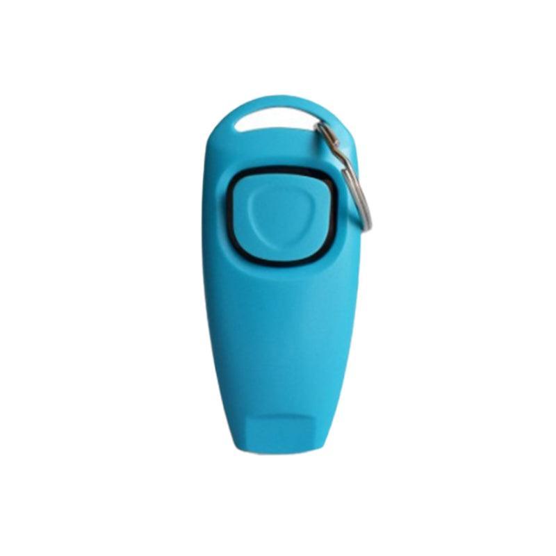 Dog Whistle and Clicker Set for Training Stop Barking Obedience Tool Combo - Red