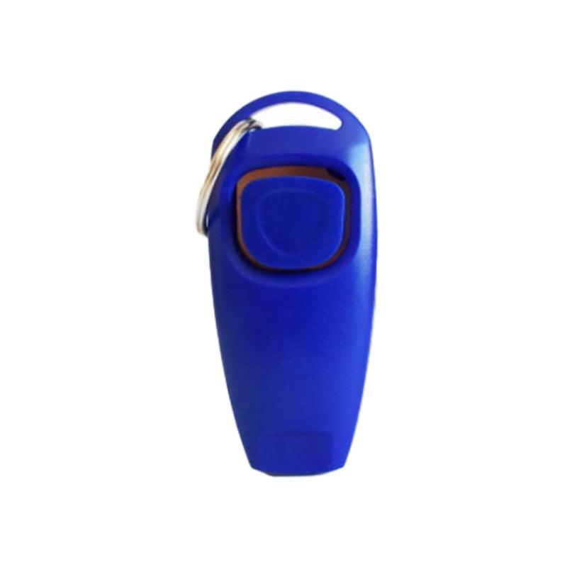Dog Whistle and Clicker Set for Training Stop Barking Obedience Tool Combo - Red