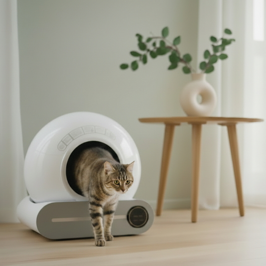 Automatic Cat Litter Box Self-Cleaning And App Control 9L